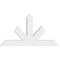 Ekena Millwork Saratoga Architectural Grade PVC Gable Bracket, 60"W x 32 1/2"H x 4"D x 6"F, 13/12 Pitch GBP060X33X0406SAR00 - alternate 5